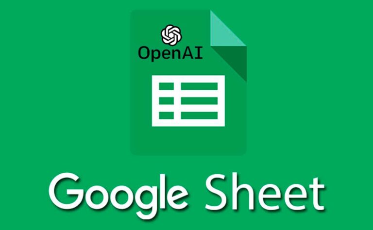 chatgpt Google Sheets