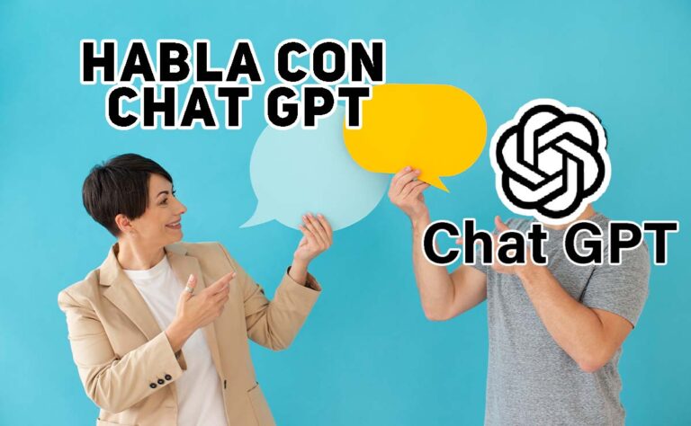 Como hablar con chatGPT por voz: Guía completa