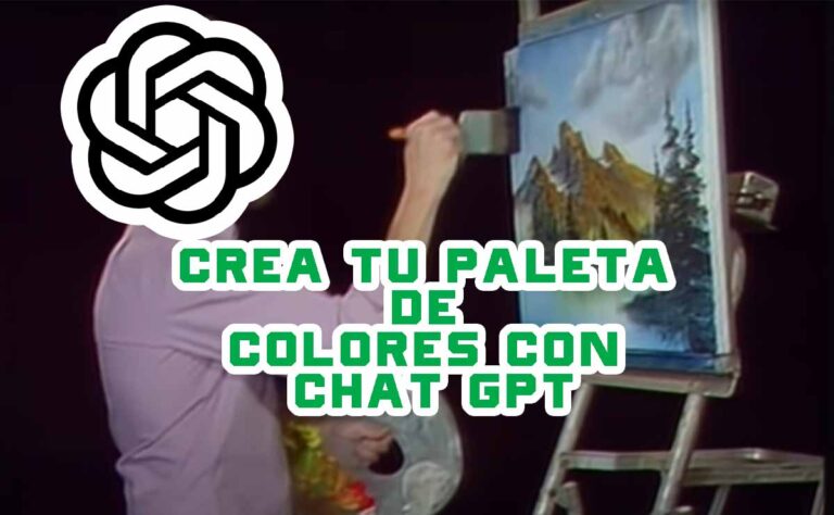 Crear una paleta de color con ChatGPT: Tu Asistente Inteligente de Diseño