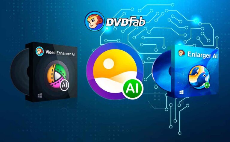 DVDFab Lanza Suite de IA para Mejorar Videos y Fotos